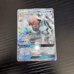 Pokemon Alolan Ninetales GX Guardians Rising Holo Card 22/145 Ultra Rare SM - Image 1