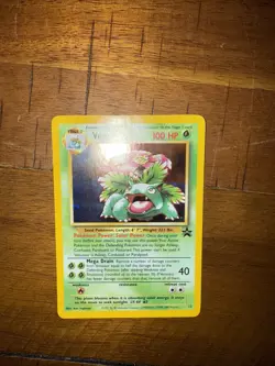 Venusaur Holo Black Star Promo Card 13/53 WOTC NM/EX - Image 1