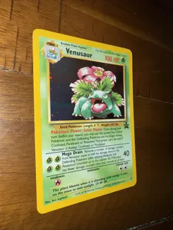 Venusaur Holo Black Star Promo Card 13/53 WOTC NM/EX - Image 2