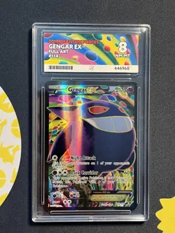 Pokemon TCG Gengar EX Holo Card 114/119 2014 XY Phantom Forces ACE 8 NM-MT - Image 1