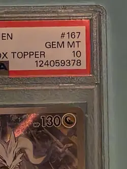 Pokemon TCG N's Reshiram Stamped Illustration Rare Promo Card 167/159 PSA10 GEM - Image 3