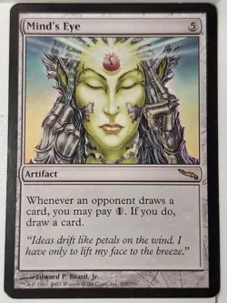 Mind's Eye - Mirrodin - Magic the Gathering MTG Nice! - Image 1