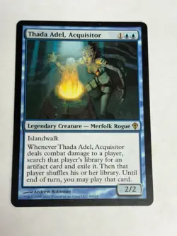 Thada Adel, Acquisitor Worldwake MTG LP Free shipping with tracking - Image 1
