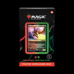 MTG Magic The Gathering Draconic Destruction Starter Commander Deck - Image 1