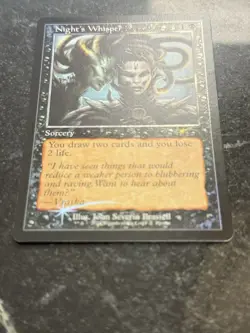 Night's Whisper (Retro Frame) Open House Promos Foil - Image 2