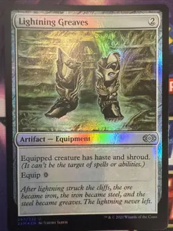 Lightning Greaves #267 (Foil) (NM) Double Masters 2XM Magic MTG - Image 1