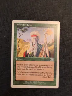 Worldly Tutor - Classic Sixth Edition - Mtg Magic the Gathering - NM NEAR MINT - Image 1