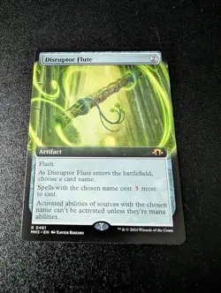 Disruptor Flute (Extended Art) Modern Horizons 3 Regular Non-Foil NM Near Mint - Image 1
