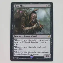 1x Bone Miser - Commander 2019 - NM - MTG - Image 1