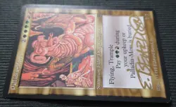 Mtg Super Rare Signed Palladia Mors First Edition Black Frame Leg - Image 2
