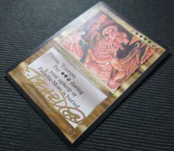 Mtg Super Rare Signed Palladia Mors First Edition Black Frame Leg - Image 3