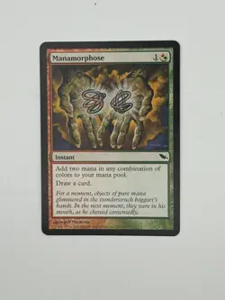 Magic the Gathering Manamorphose - Uncommon Instant - Shadowmoor - LP - Image 1