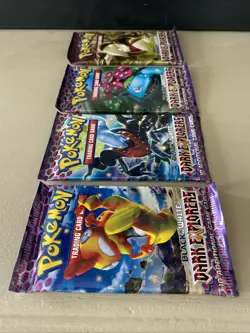 Pokemon Black & White Dark Explorers Booster Pack Art Set - Factory Sealed - Image 5