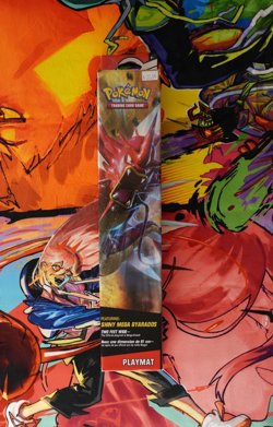 POKEMON TCG: Mega Shiny Gyarados PLAYMAT - New - Image 1