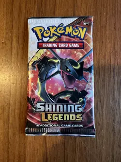 Shining Legends Pokemon Booster Pack - Factory Sealed - Image 1