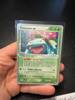 Pokemon Venusaur EX Firered & Leafgreen 112/112 MP Ultra Rare SWIRL - Image 1