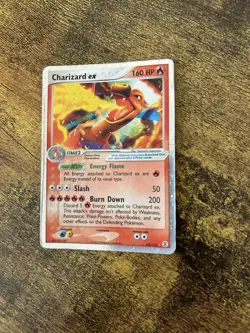 Charizard EX 105/112 FireRed LeafGreen Holo 2004 Pokemon HP/DMG 🔥 - Image 1