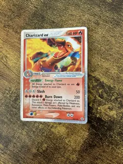 Charizard EX 105/112 FireRed LeafGreen Holo 2004 Pokemon HP/DMG 🔥 - Image 2