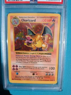 Base Set Shadowless Charizard 4/102 Pokemon PSA graded. See Pictures! - Image 1