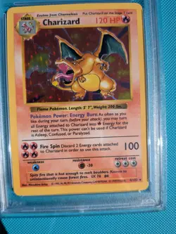 Base Set Shadowless Charizard 4/102 Pokemon PSA graded. See Pictures! - Image 3