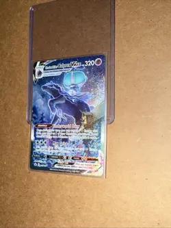Pokemon TCG Shadow Rider Calyrex VMAX Chilling Reign Holo Ultra Rare Nm - Image 2