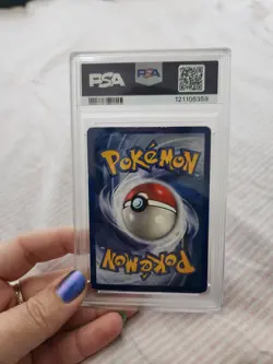 1999 POKEMON GAME #4 CHARIZARD-HOLO PSA4 - Image 2