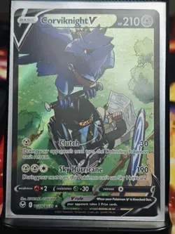 Corviknight V TG18/TG30 - Trainer Gallery Pokemon TCG Silver Tempest - NM/M - Image 1