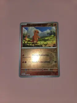 Charmander 007/091 Reverse Holo Common NM - Pokemon TCG Paldean Fates - Image 1