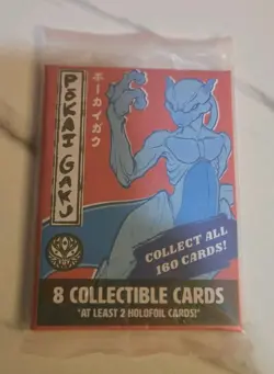 Pokai Gaku Booster Pack Mewtwo Art by Art Yeuh Pokemon Fan Art - Image 1