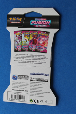 POKEMON SWORD & SHIELD FUSION STRIKE HANGER BOOSTER PACKS 5 PACKS - Image 5