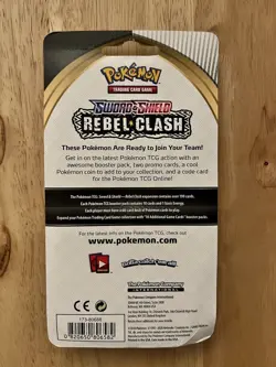 Pokemon Rebel Clash Checklane Blister Pack Perrserker & Meowth Holo Promo Sealed - Image 2