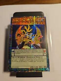 Lunalight Tiger - RA04-EN020 - Quarter Century Secret Rare Yugioh Stampede - Image 1