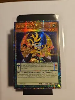 Lunalight Tiger - RA04-EN020 - Quarter Century Secret Rare Yugioh Stampede - Image 2
