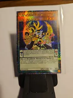 Lunalight Tiger - RA04-EN020 - Quarter Century Secret Rare Yugioh Stampede - Image 4