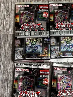 20x Konami Yu-Gi-Oh! TCG Maze Of Memories Booster Packs! Sealed!!! - Image 2