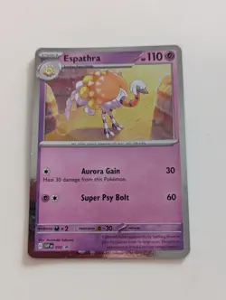 Espathra SVP010 - SV Black Star Promo - Cosmos Holo Pokemon Card - Near Mint - Image 1