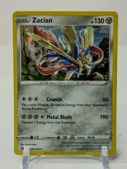 Zacian SWSH033 | Sword & Shield Promo Cards | Promo | NM-Mint - Image 1