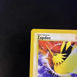 Zapdos Rare Pokemon Card 2000 - Black Star Promo Card 23 - Image 3