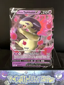 Pokemon Card Hisuian Typhlosion V SWSH237 Black Star Promo L/P - Image 1