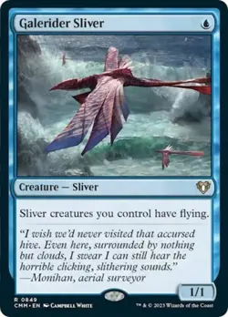 Galerider Sliver - Near Mint MTG Commander Masters - Image 1