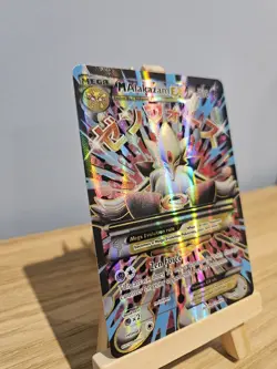 Pokemon M Alakazam EX Holo Card 118/124 Fates Collide Series Full Art Rare NM - Image 2