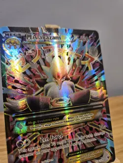 Pokemon M Alakazam EX Holo Card 118/124 Fates Collide Series Full Art Rare NM - Image 4