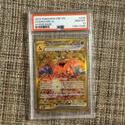 2023 Pokemon OBF Charizard EX Hyper Rare Card #228 PSA 10 Gem Mint - Image 4