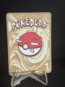 Pokederp 1st Edition Minonion - Ivysaur 8/25 Pokemon Derpy Card #X - Image 2