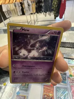 Mew XY192 XY Black Star Promo Cosmos Holo Pokemon TCG Card LP - Image 5