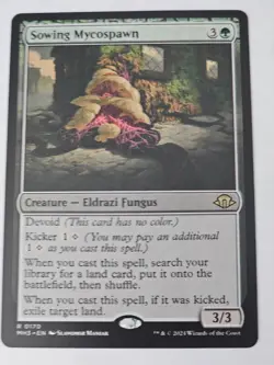 MTG - Sowing Mycospawn - Modern Horizons 3 - Image 1