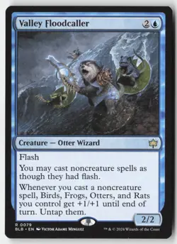 MTG - Valley Floodcaller R Bloomburrow 79 LP-NM - Image 1