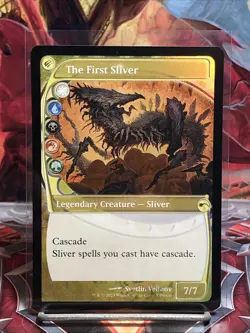 The First Sliver (Foil) [Future Sight Frame] Secret Lair Drop 3 Promo MTG - Image 1