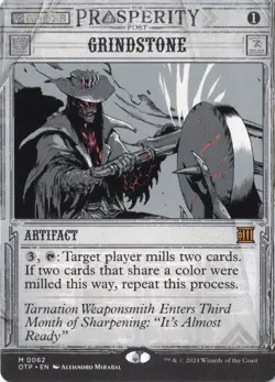 Grindstone M Outlaws of Thunder Junction: Breaking News 62 NM - Image 1