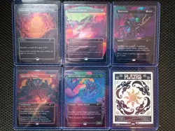 MTG - Secret Lair - Alien Auroras (Galaxy Foil) Set - Image 1